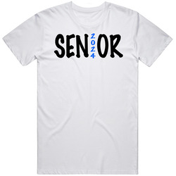 Senior 2024 Graduate High School Graduation Year retro T Shirt