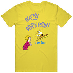 Wacky Wednesday Dr Seuss Pig In retro T Shirt