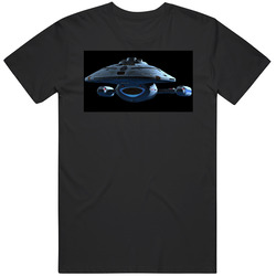 Star Trek Voyager Ship Retro 90s Tv Show Fan retro T Shirt