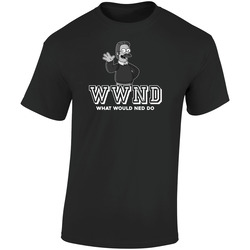 Ned Flanders Wwnd What Would Ned Do The Simpsons Favorite Character Tv Show Fan retro T Shirt Ned Flanders Wwnd What Would Ned Do The Simpsons Favorite Character Tv Show Fan retro T Shirt