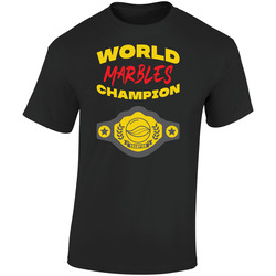 Marbles World Champion Belt Funny Sports Hobby retro T Shirt