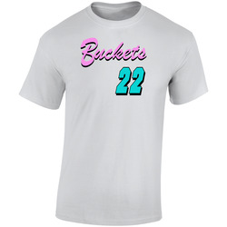 Jimmy Butler Buckets 22 Miami Basketball Fan retro T Shirt