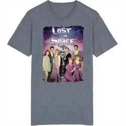 Lost In Space 60s Tv Series Show Worn Look Vintage Unisex retro T Shirt Lost In Space 60s Tv Series Show Worn Look Vintage Unisex retro T Shirt