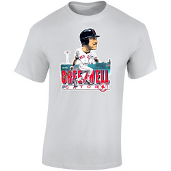 Mike Greenwell Retro Baseball Caricature retro T Shirt