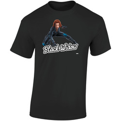 Black Widow Best Movie Character retro T Shirt