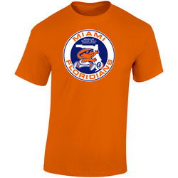 Miami Floridians Retro Basketball Team Logo Fan retro T Shirt