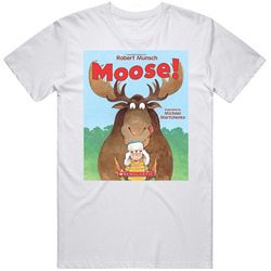 Moose Classic Children's Storybook Cover retro T Shirt