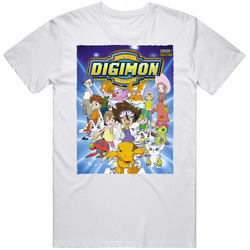 Digimon Digital Monsters Tv Show Cartoon retro T Shirt Digimon Digital Monsters Tv Show Cartoon retro T Shirt