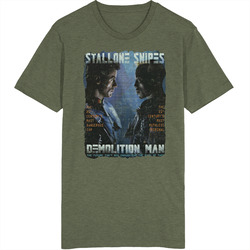 Demolition Man 90s Movie Poster Vintage Grunge retro T Shirt