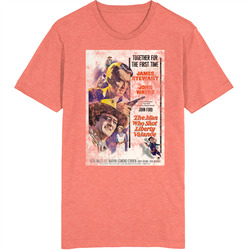 The Man Who Shot Liberty Valance 60s Western Movie Worn Look Vintage Unisex retro T Shirt