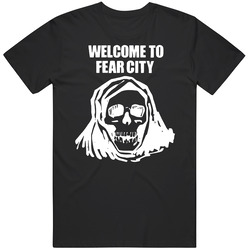Welcome To Fear City Grim Reaper retro T Shirt
