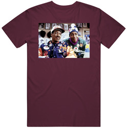 Prince Akeem Semmi Varsity Jackets Coming To America Black Comedy Movie retro T Shirt
