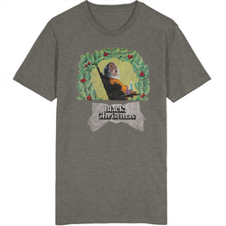 Black Christmas Vintage Movie retro T Shirt