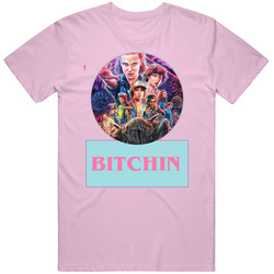 Bitchin Stranger Things Retro Look retro T Shirt