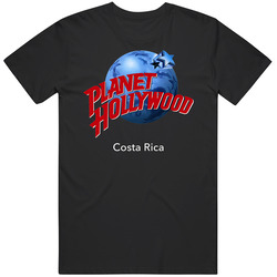 Planet Hollywood Costa Rica Famous Celebrity Restaurant City retro T Shirt