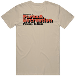 Department Of Parks And Recreation Pawnee Indianna Tv retro T Shirt