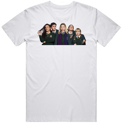 Derry Girls Cast Photo retro T Shirt