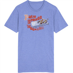 Palm Springs Weekend 60s Teen Movie Worn Look Vintage Unisex retro T Shirt