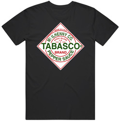 Tabasco Black retro T Shirt