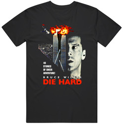 Die Hard Bruce Willis Retro retro T Shirt