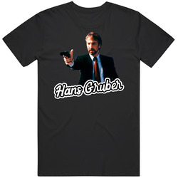 Hans Gruber Die Hard Best Movie Character retro T Shirt