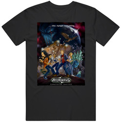 Animorphs Shattered Reality 90s Kids Tv Show retro T Shirt