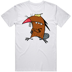 Daggett Beaver The Angry Beavers Tv Show Fan retro T Shirt