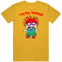 Rugrats Chuckie Were Doomed retro T Shirt