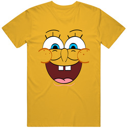 Spongebob Face Halloween Costume retro T Shirt