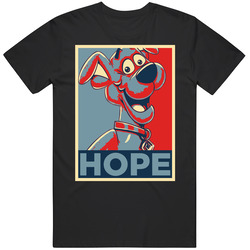 A Pup Named Scooby Doo Hope 80s 90s Kids Tv Show Cartoon Worn Look retro T Shirt