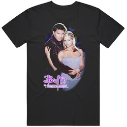 Angel And Buffy The Vampire Slayer 90s Tv Show retro T Shirt