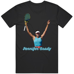Jennifer Brady Tennis Player retro T Shirt