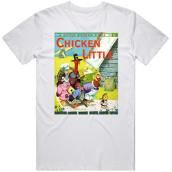 Chicken Little Classic Children's Storybook Cover retro T Shirt