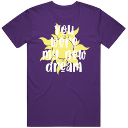 You Were My New Dream Tangled Sun retro T Shirt