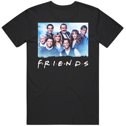 Wings Friends Parody 90s Airport Comedy Tv Show retro T Shirt
