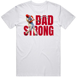 Dad Strong Mike Trout Homers Los Angeles A Baseball Fan retro T Shirt