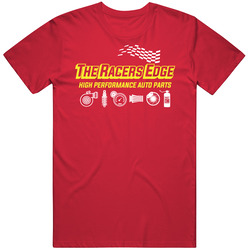 The Racers Edge High Performance Auto Parts Racing Modified Cars retro T Shirt