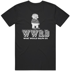 Ralph Wiggum Wwrd What Would Ralph Do The Simpsons Favorite Character Tv Show Fan retro T Shirt