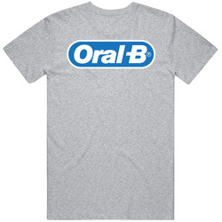 Oral B Logo Toothbrush Toothpaste retro T Shirt