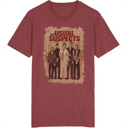 The Usual Suspects 90s Movie Poster Vintage Grunge retro T Shirt