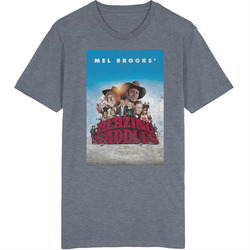 Mel Brooks Blazing Saddles Vintage Movie retro T Shirt