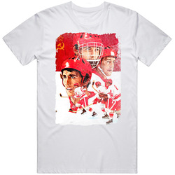 Soviet Hockey retro T Shirt