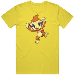 Chimchar Pokemon Video Game A Pig In retro T Shirt