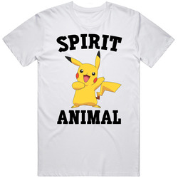 Pikachu Is My Spirit Animal retro T Shirt Pikachu Is My Spirit Animal retro T Shirt