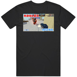 Roblox Arsenal Screenshot Video Game Gamer retro T Shirt