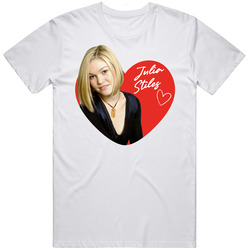 Julia Stiles 90s Movie Tv Stars Heartthrob Fan retro T Shirt Julia Stiles 90s Movie Tv Stars Heartthrob Fan retro T Shirt