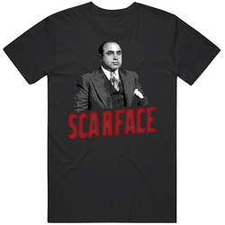 Scarface Al Capone Chicago Mobster retro T Shirt