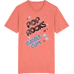 Pop Rocks Bubble Gum Wrapper Retro Candy Vintage Unisex retro T Shirt