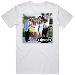 Clueless Cast Group Photo 90s Teen Tv Show Fan retro T Shirt Clueless Cast Group Photo 90s Teen Tv Show Fan retro T Shirt