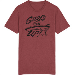 Surfs Up Vintage Surfer retro T Shirt